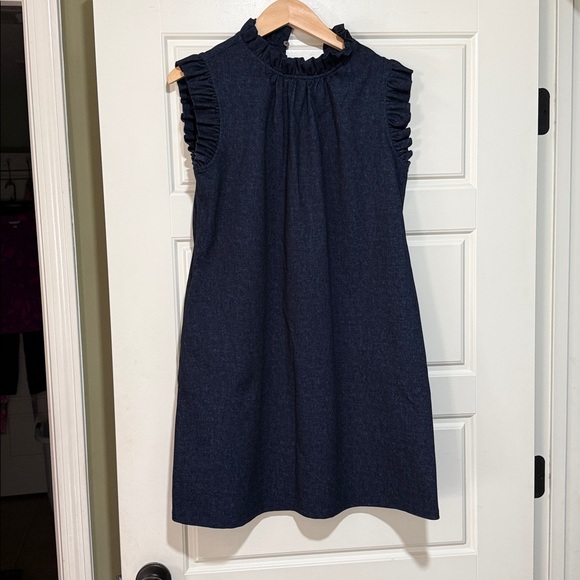 JUDE CONNALLY women's shari dress in denim navy m dark blue - Picture 2 of 7